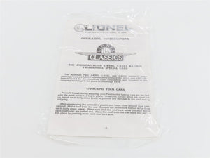 Standard Gauge Lionel 6-13426 I4391 Presidential Special Coach Passenger Academy