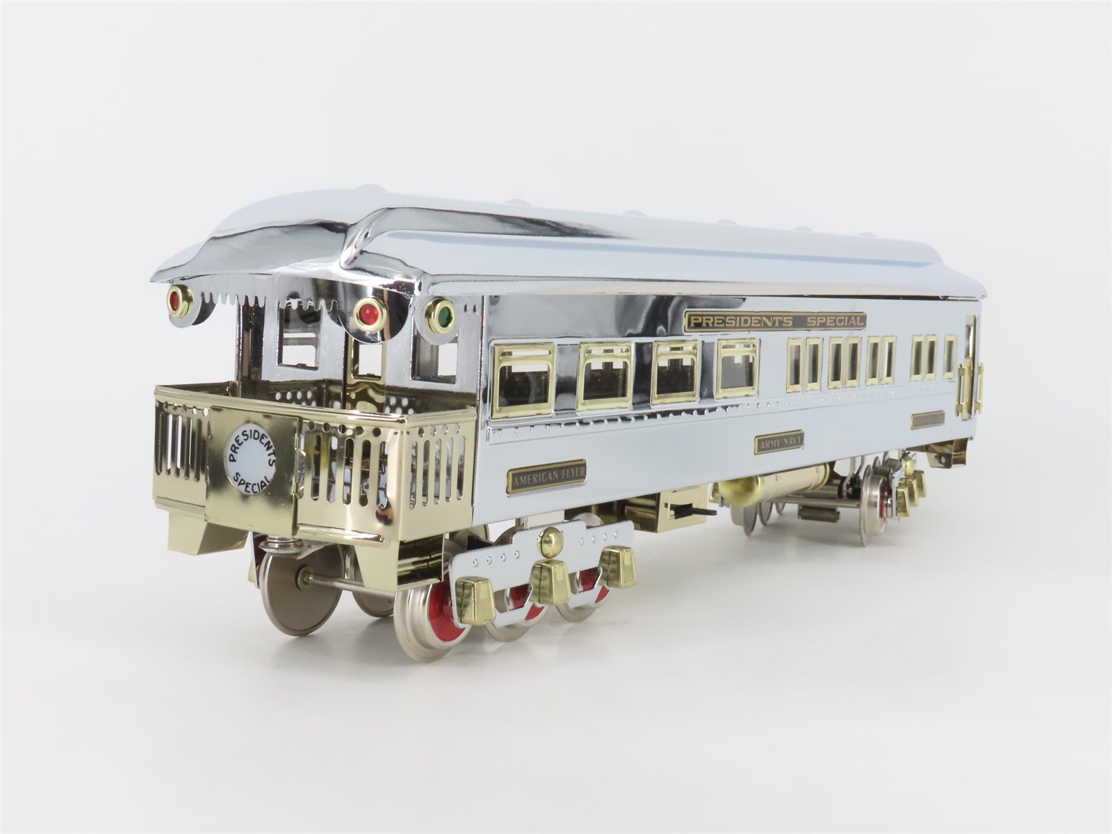 Standard Gauge Lionel 6-12427 I-4392 Presidential Obs Passenger Army-Navy