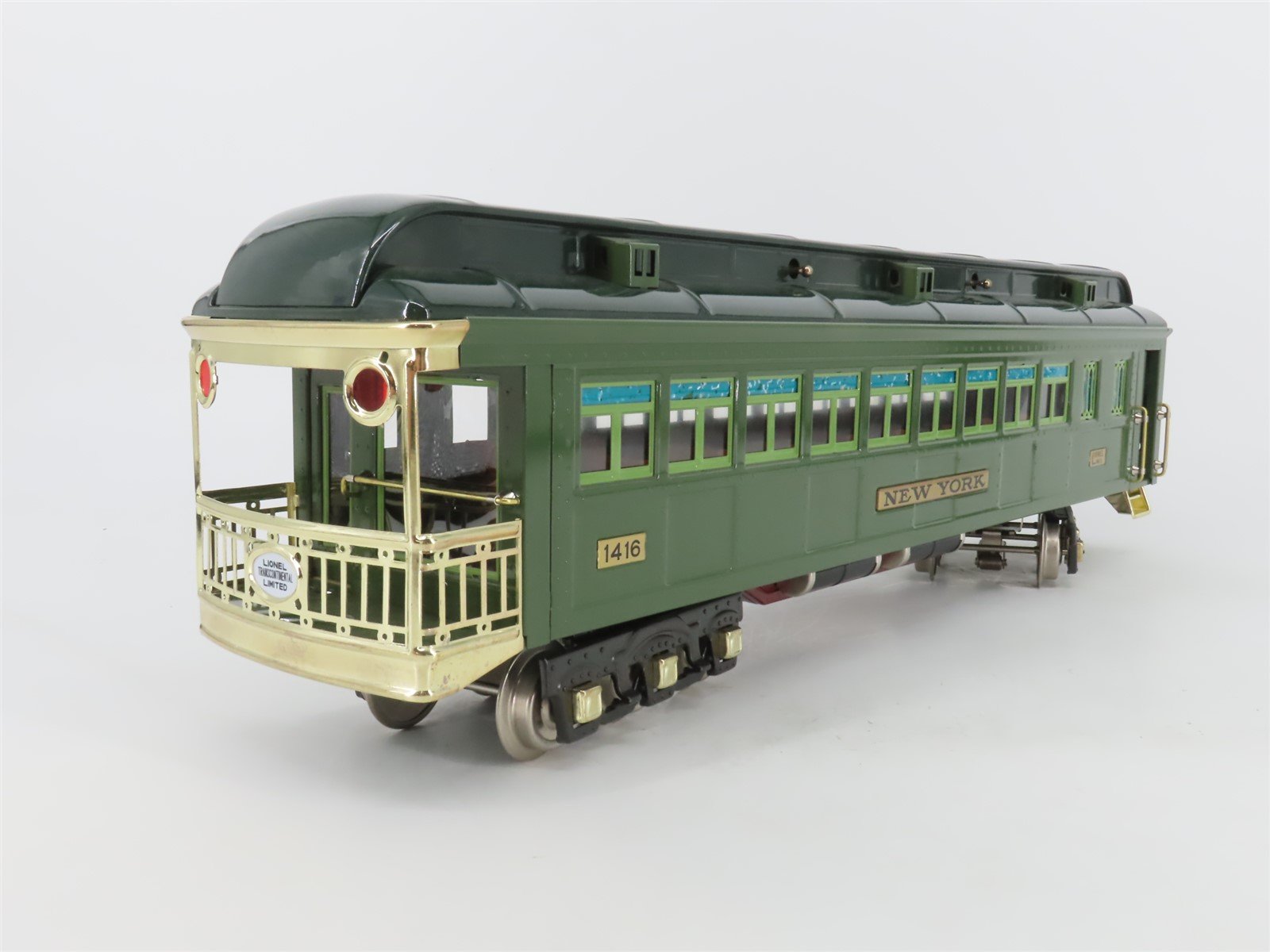 Standard Gauge Lionel 6-13406 New York Observation Passenger Car #1416