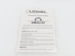 Standard Gauge Lionel 6-13406 New York Observation Passenger Car #1416