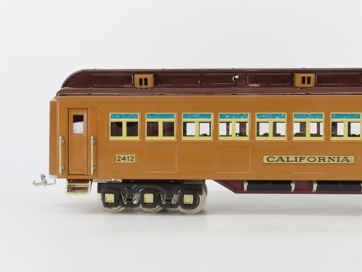 Standard Gauge Lionel 6-13421 California Coach Passenger Car #2412