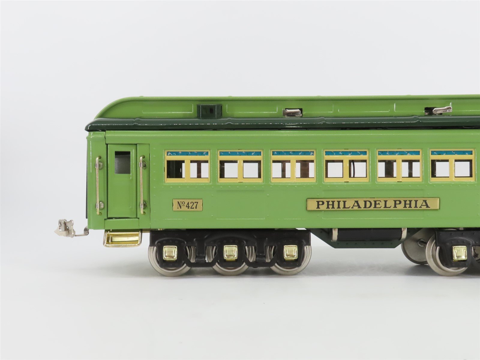 Standard Gauge MTH 10-1068-4 426 Tinplate S Girard Coach Passenger Philadelphia