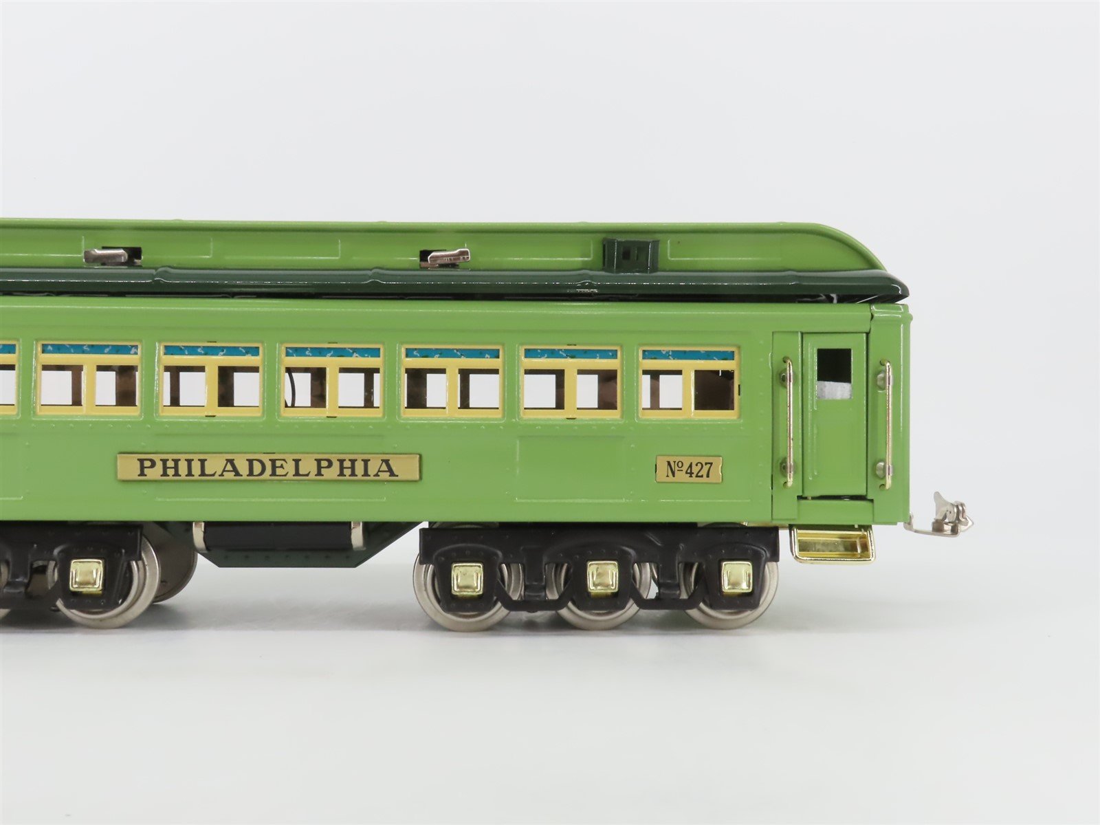 Standard Gauge MTH 10-1068-4 426 Tinplate S Girard Coach Passenger Philadelphia