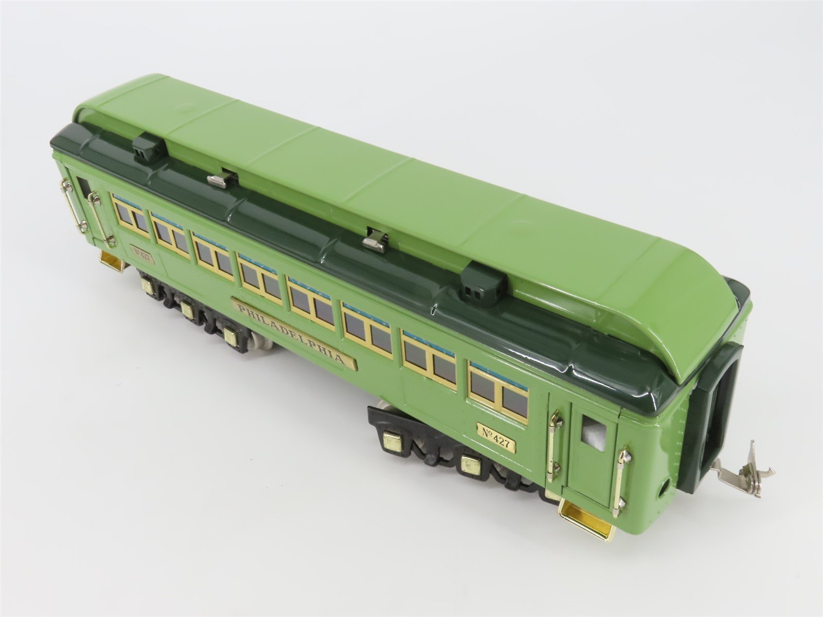 Standard Gauge MTH 10-1068-4 426 Tinplate S Girard Coach Passenger Philadelphia