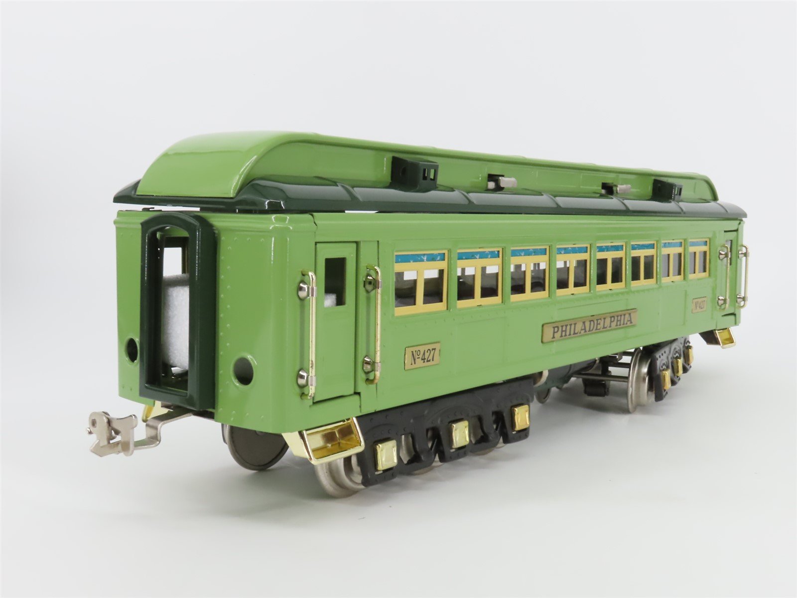 Standard Gauge MTH 10-1068-4 426 Tinplate S Girard Coach Passenger Philadelphia