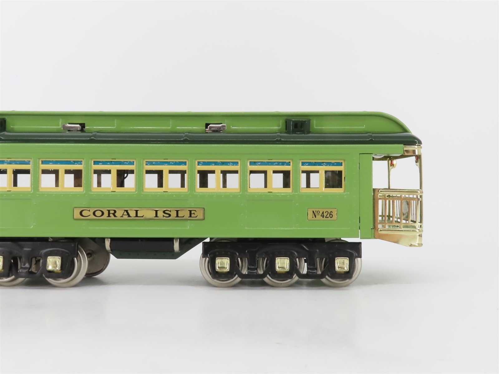 Standard Gauge MTH 10-1068-3 426 Tinplate S Girard Obs Passenger Coral Isle