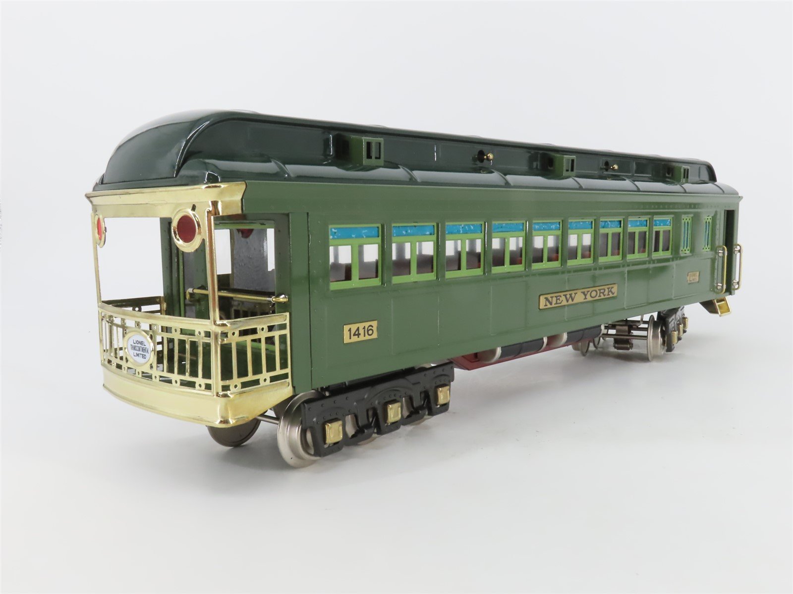Standard Gauge Lionel 6-13406 New York Observation Passenger Car #1416