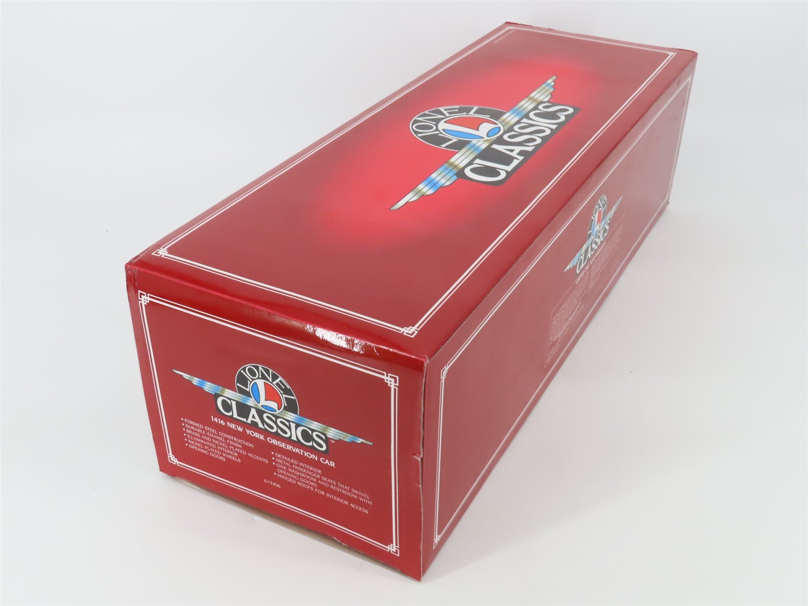 Standard Gauge Lionel 6-13406 New York Observation Passenger Car #1416