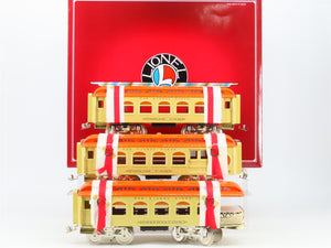 Standard Gauge Lionel 6-13412 Lionel Lines Orange & Cream 3-Car Passenger Set