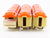 Standard Gauge Lionel 6-13412 Lionel Lines Orange & Cream 3-Car Passenger Set