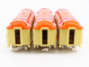 Standard Gauge Lionel 6-13412 Lionel Lines Orange & Cream 3-Car Passenger Set