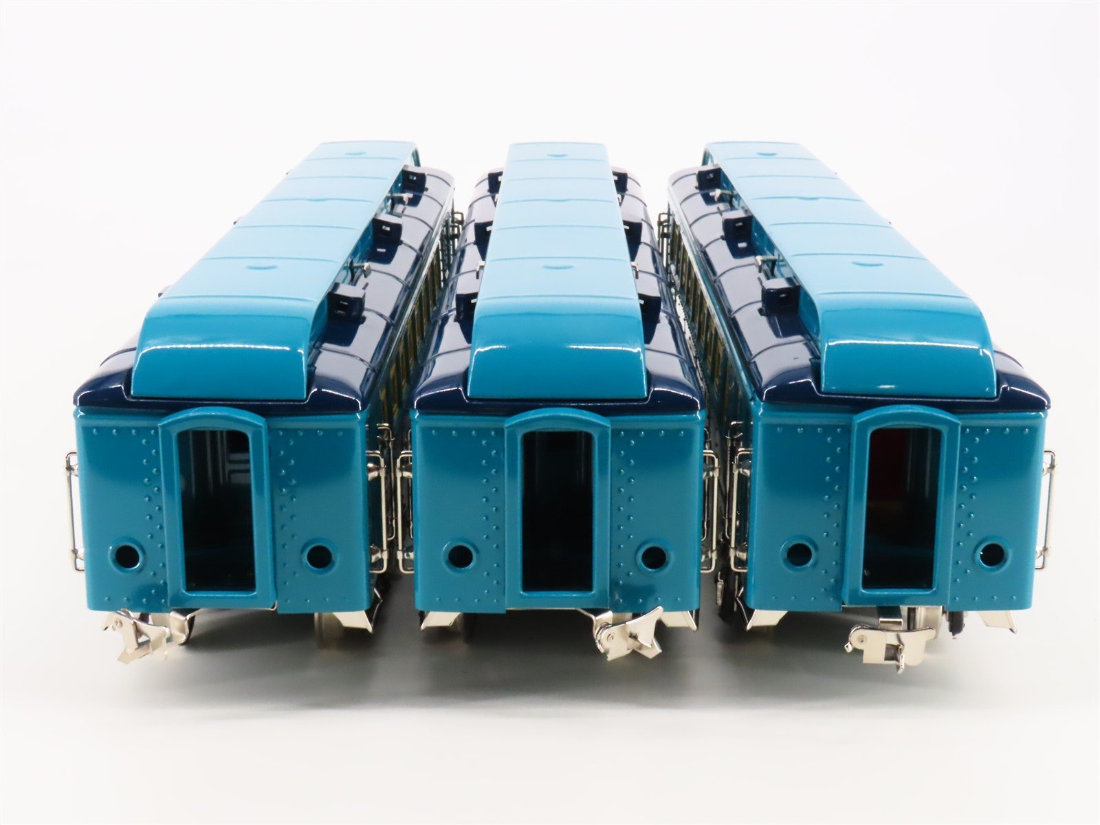 Standard Gauge Lionel/MTH 11-40040 Blue Comet Two-Tone 3-Car Passenger Set