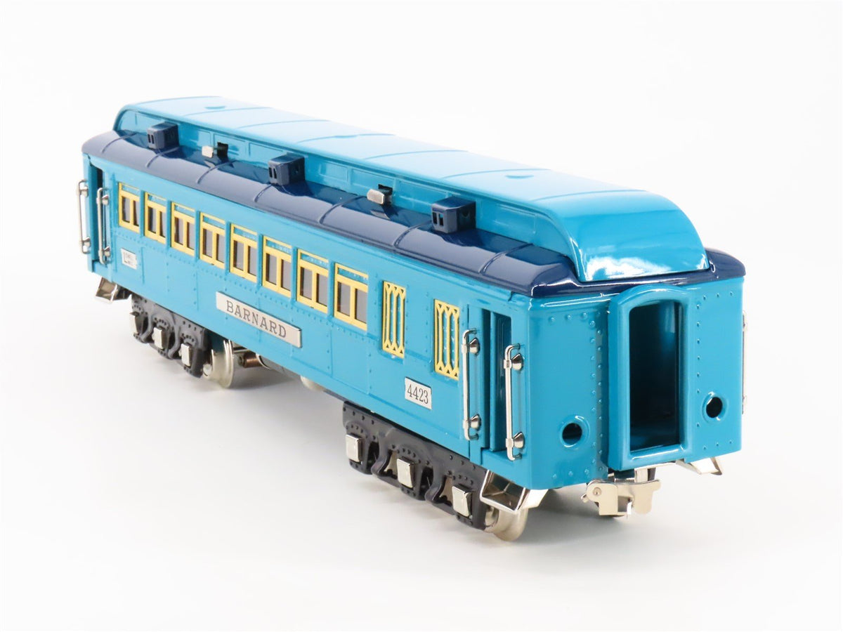 Standard Gauge Lionel 11-40042 Blue Comet Coach Passenger Car #4423 &quot;Barnard&quot;