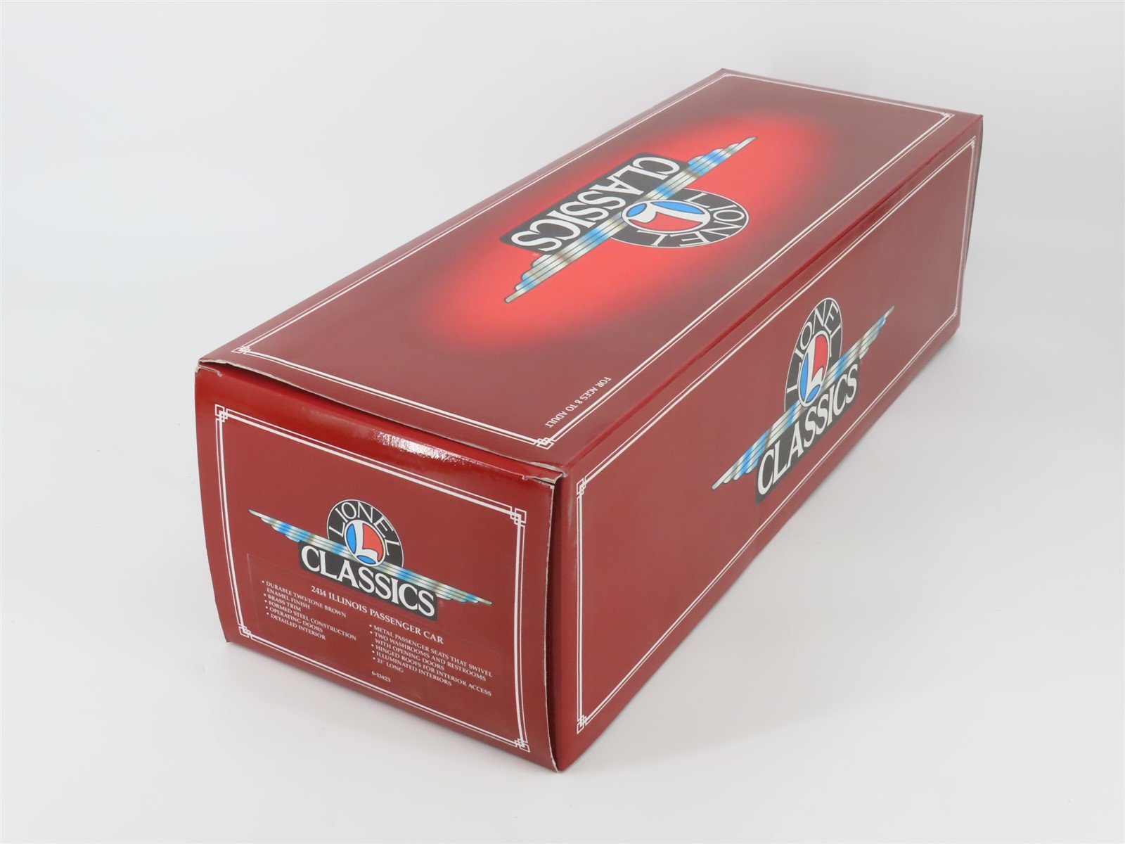 Standard Gauge Lionel 6-13423 Illinois Coach Passenger Car #2414