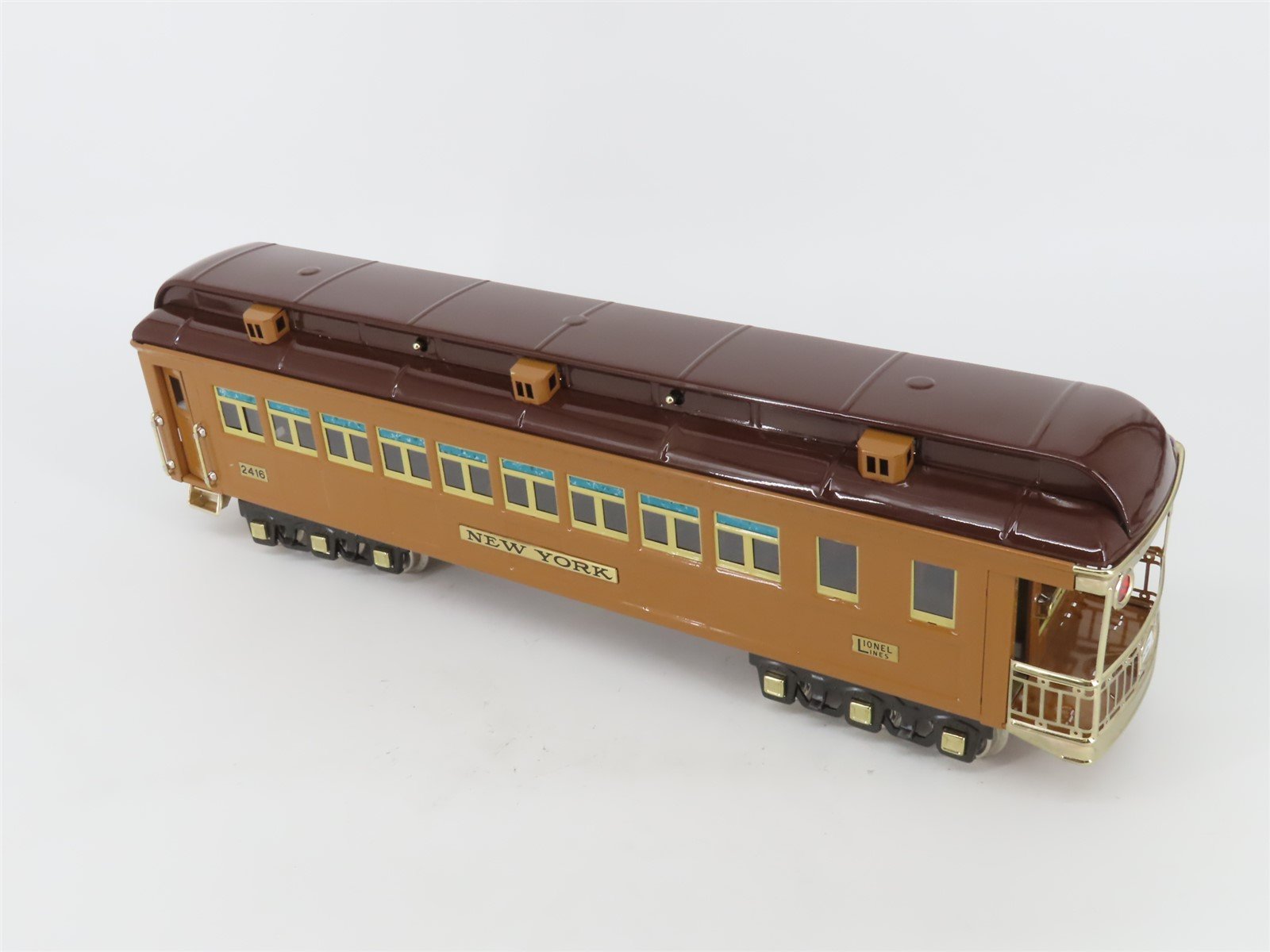 Standard Gauge Lionel 6-13424 New York Observation Passenger Car #2416