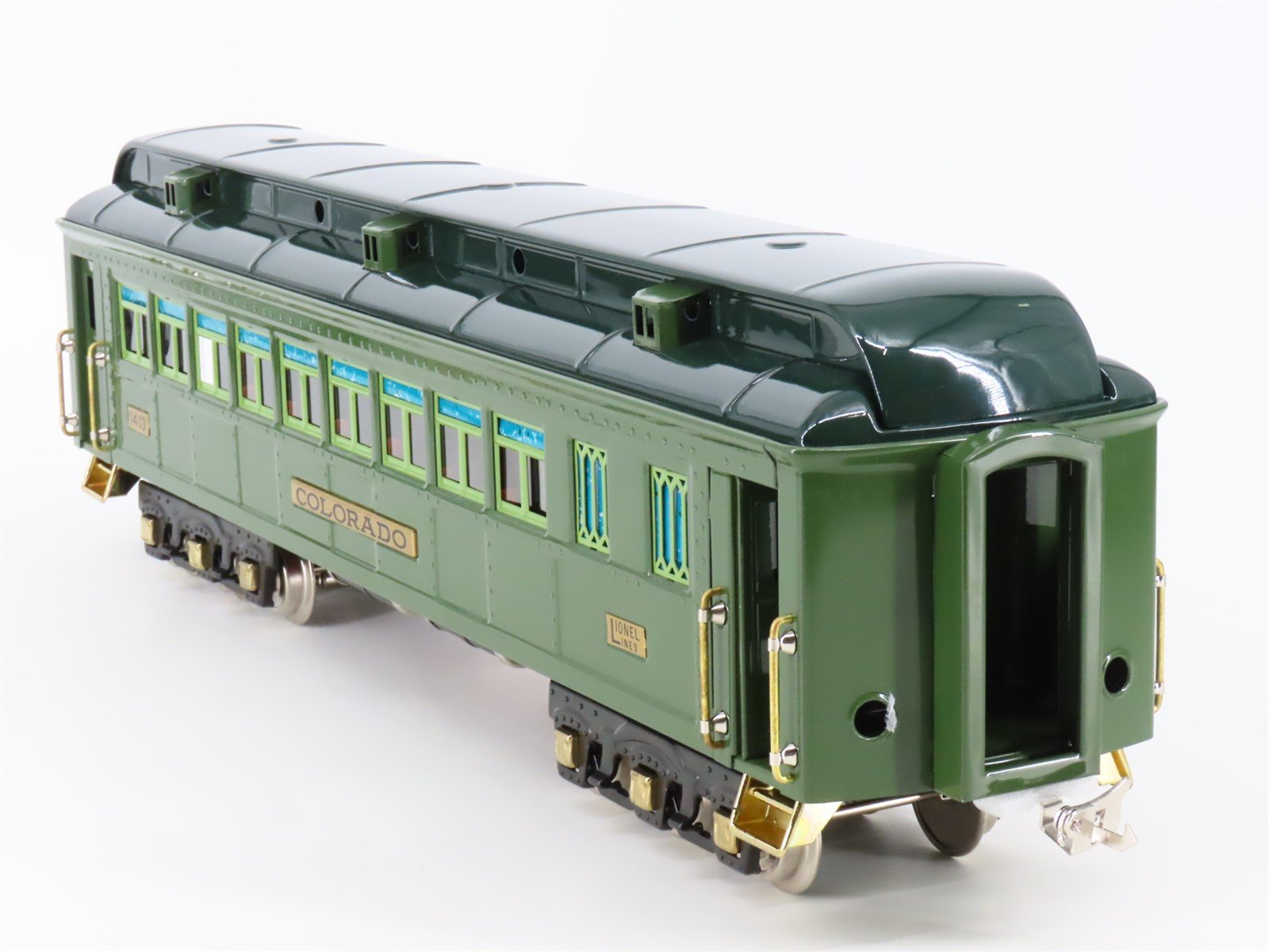 Standard Gauge Lionel Classic Metal Coach/Observation Passenger 3-Car Set