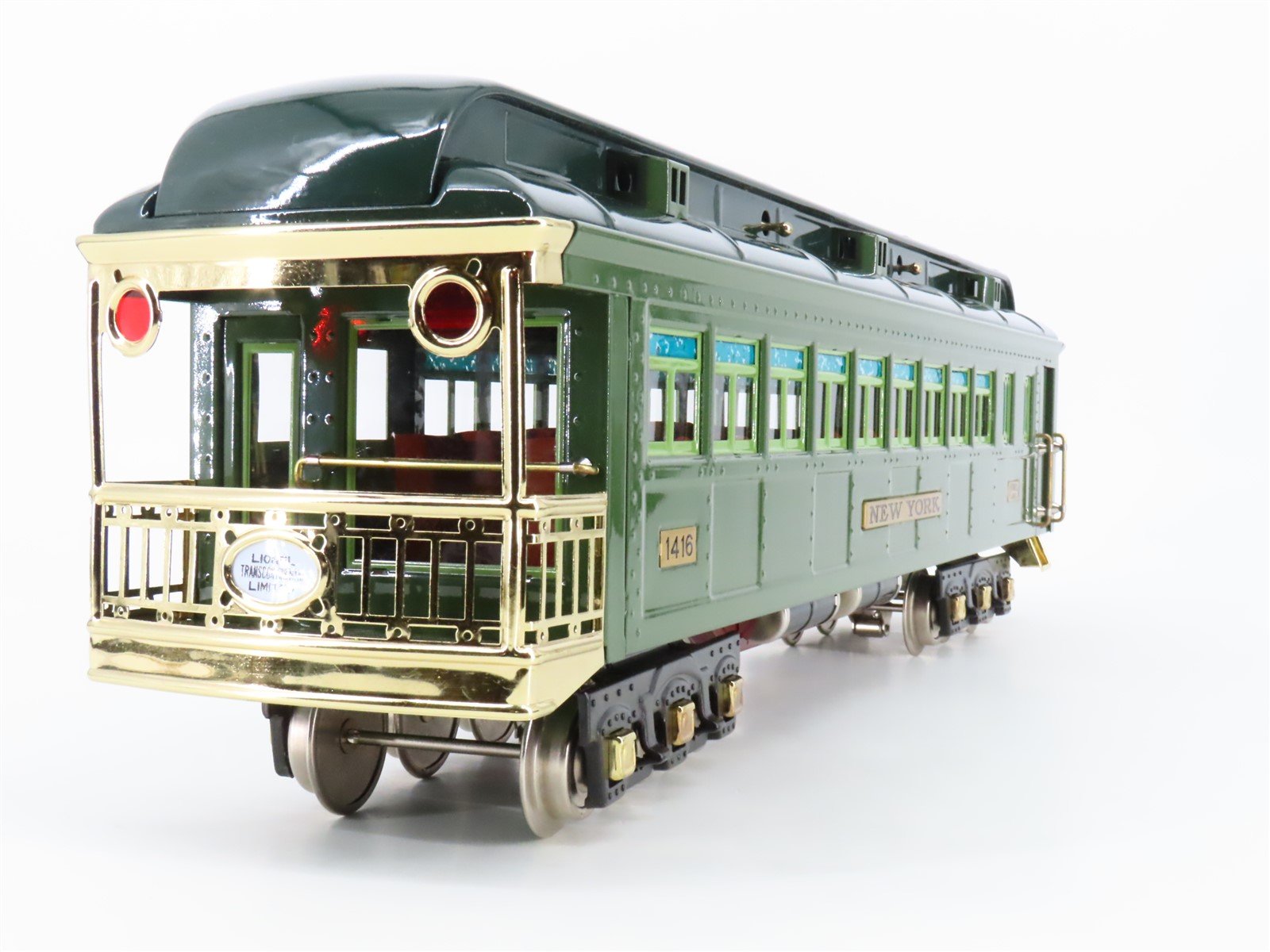 Standard Gauge Lionel Classic Metal Coach/Observation Passenger 3-Car Set