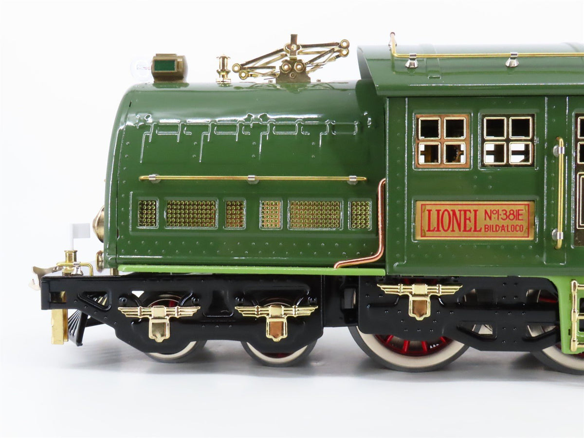 Standard Gauge Lionel Electric Locomotive #1-381E w/Illinois Passenger Car