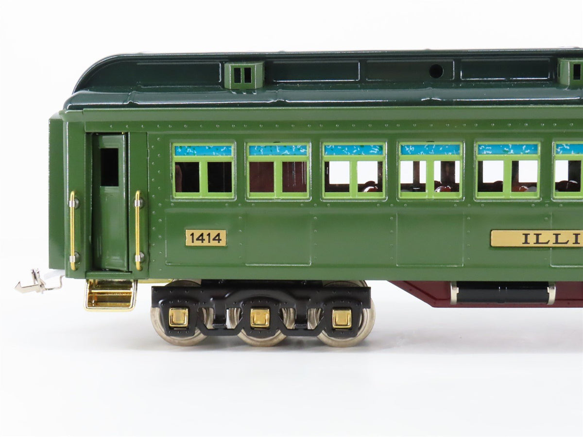 Standard Gauge Lionel Electric Locomotive #1-381E w/Illinois Passenger Car