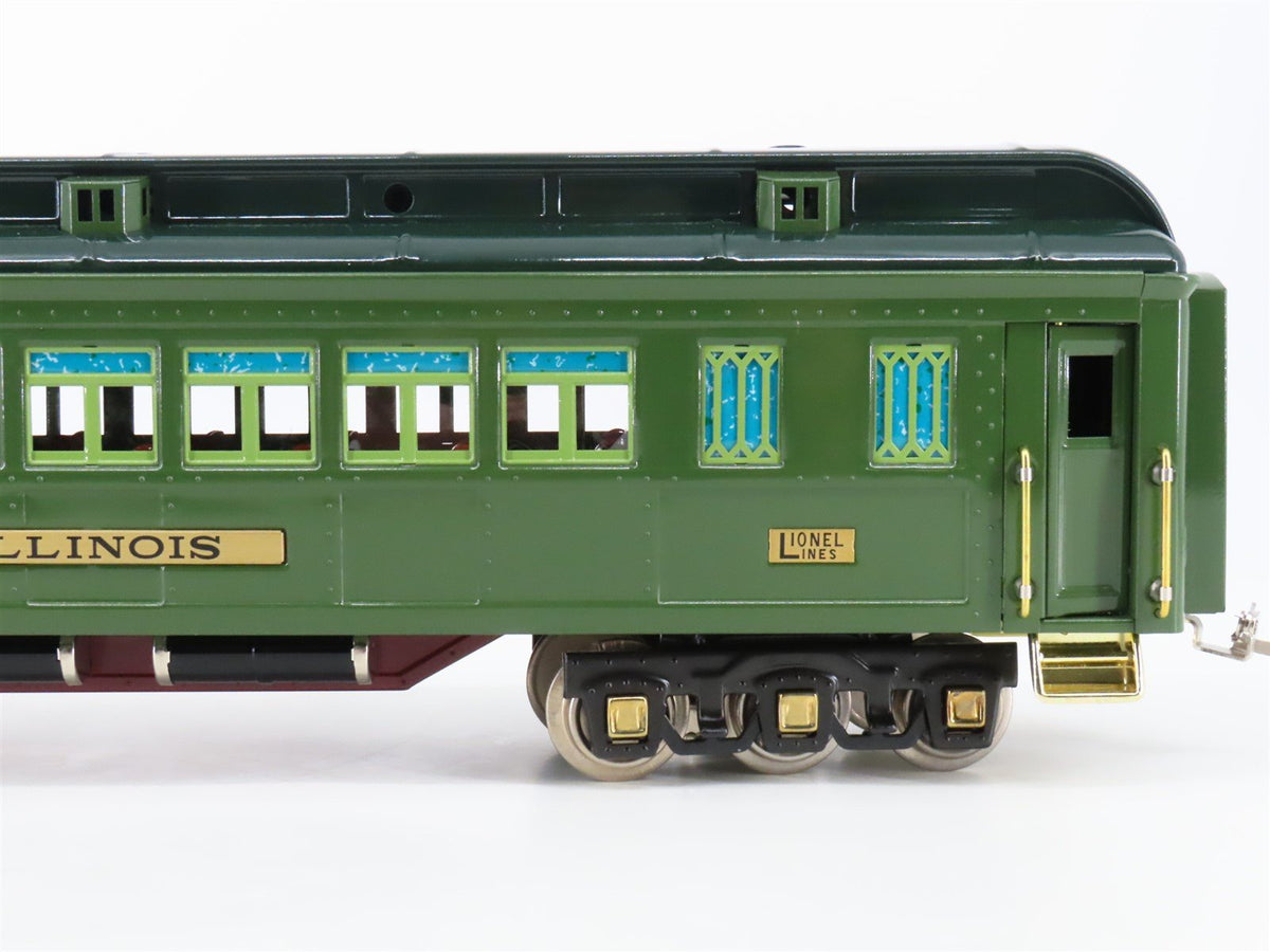 Standard Gauge Lionel Electric Locomotive #1-381E w/Illinois Passenger Car