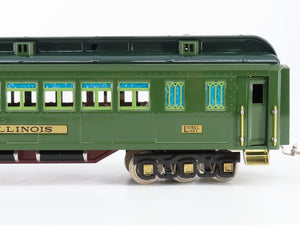 Standard Gauge Lionel Electric Locomotive #1-381E w/Illinois Passenger Car