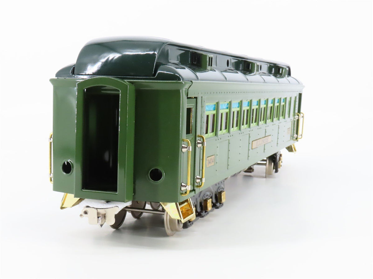 Standard Gauge Lionel Electric Locomotive #1-381E w/Illinois Passenger Car