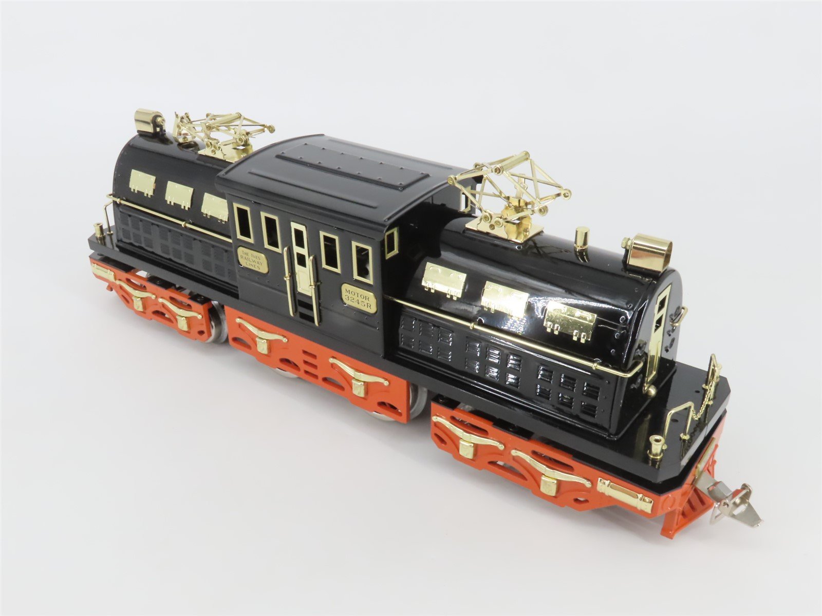 Standard Gauge MTH 10-1164-0A Olympian Electric Locomotive w/3 Passenger Cars