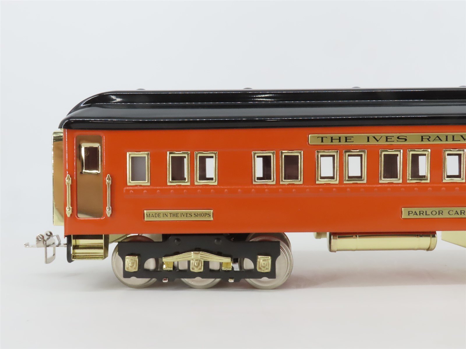 Standard Gauge MTH 10-1164-0A Olympian Electric Locomotive w/3 Passenger Cars