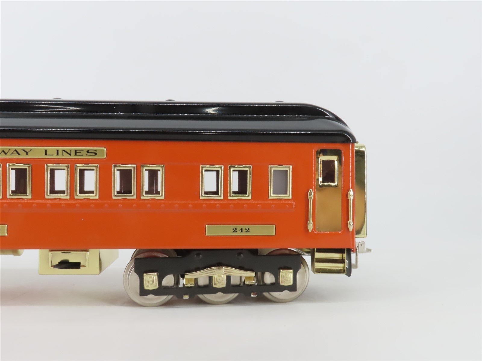 Standard Gauge MTH 10-1164-0A Olympian Electric Locomotive w/3 Passenger Cars