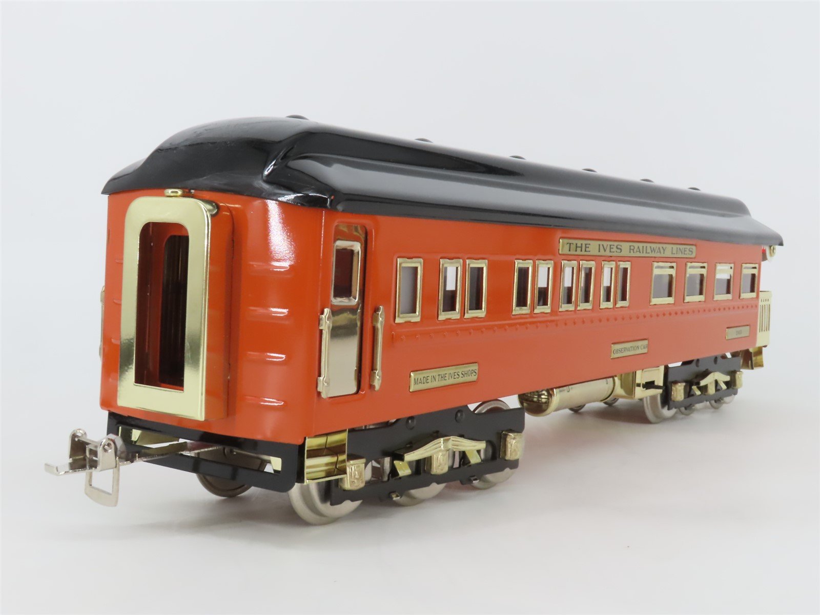 Standard Gauge MTH 10-1164-0A Olympian Electric Locomotive w/3 Passenger Cars