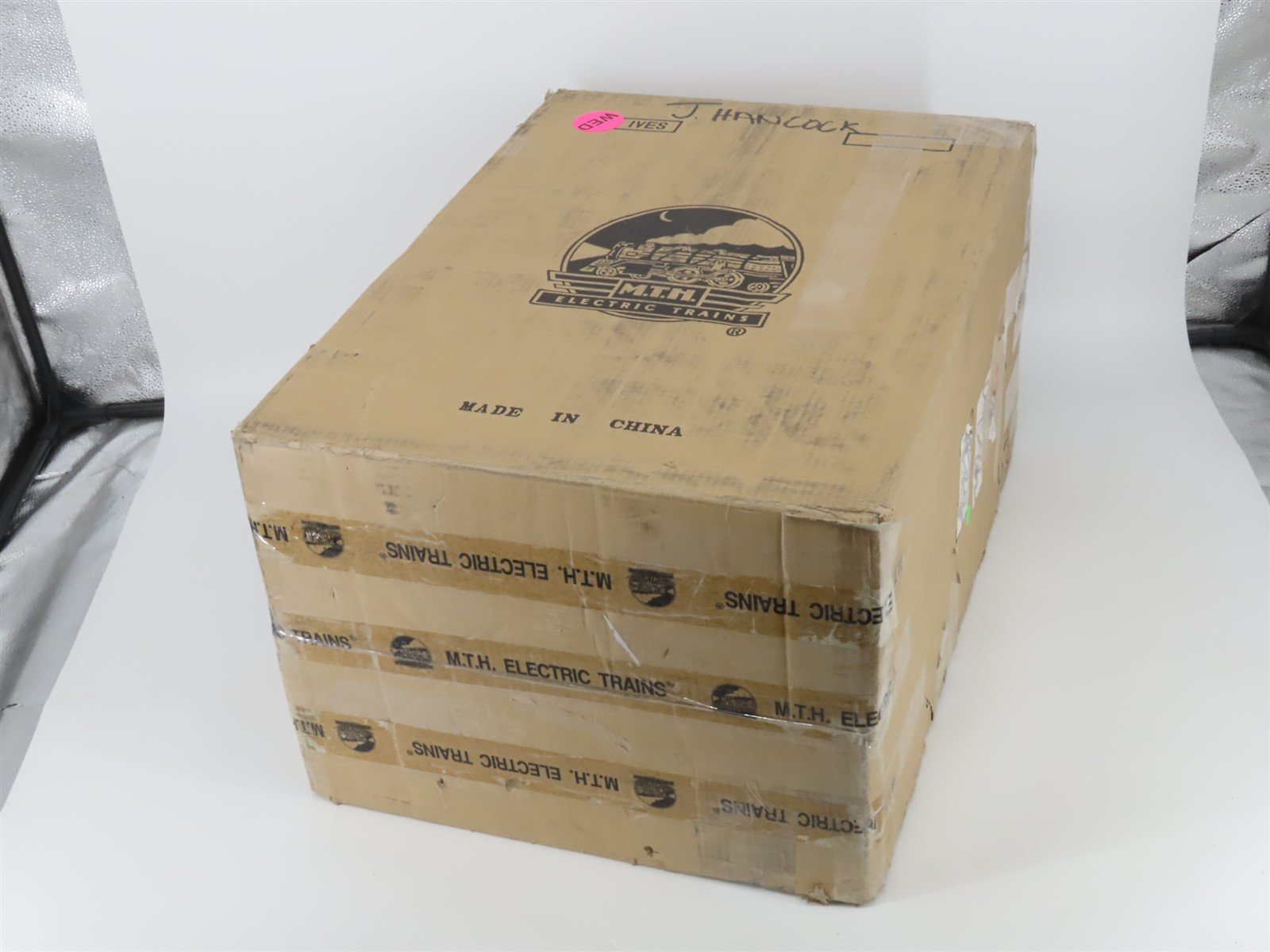 Standard Gauge MTH 10-1164-0A Olympian Electric Locomotive w/3 Passenger Cars