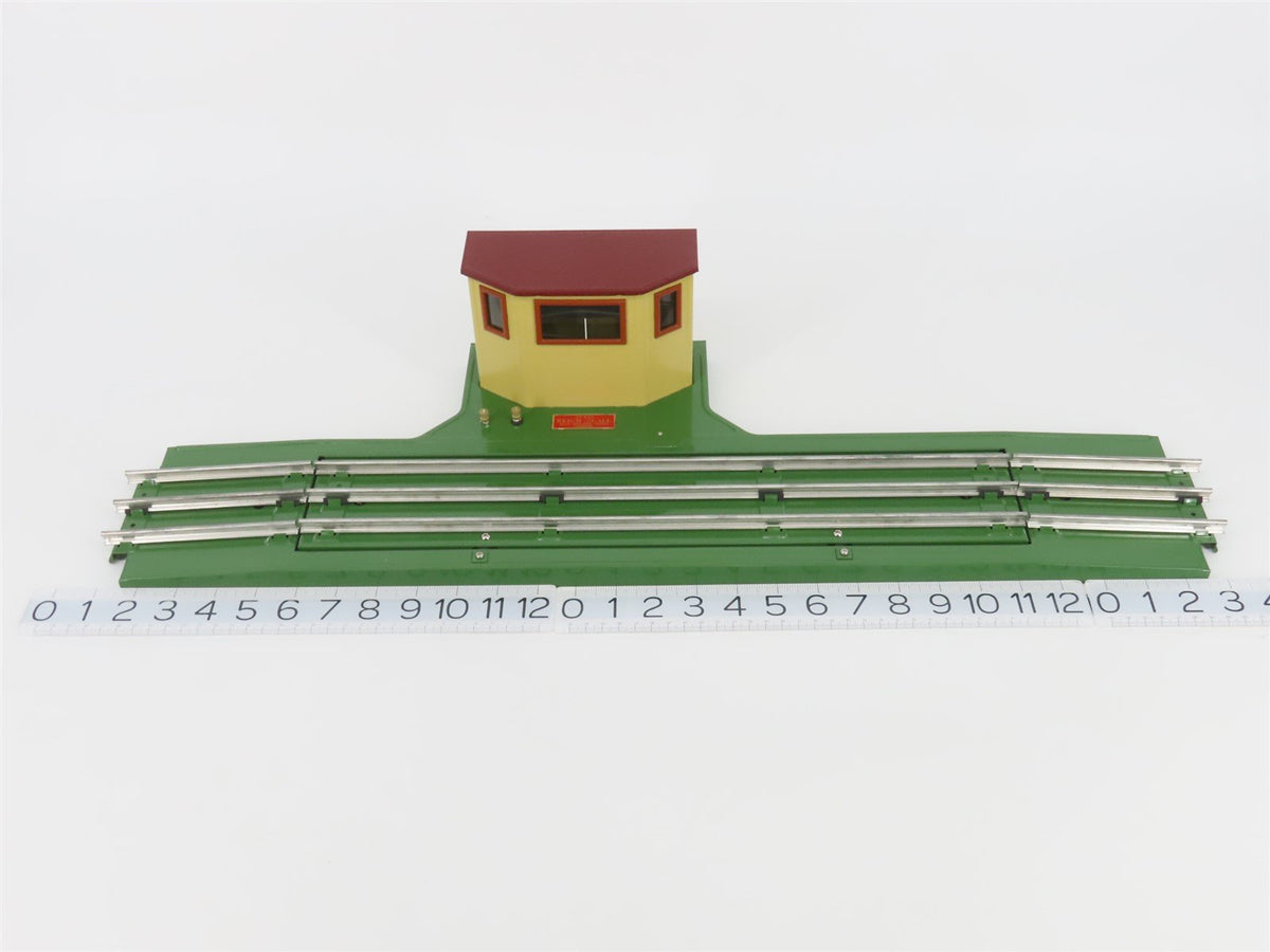 Standard Gauge MTH Tinplate 10-1069 #441 Weigh Scale Building w/Track &amp; Lights