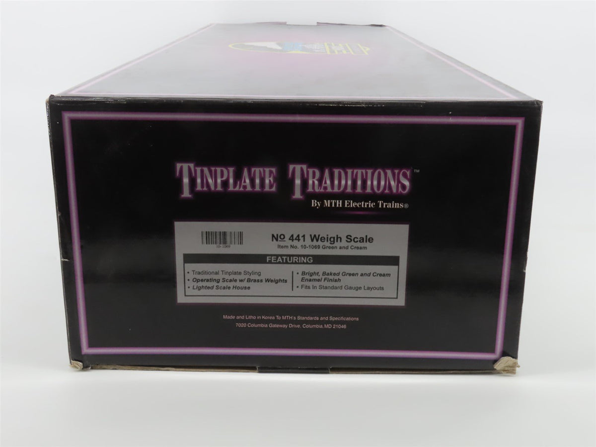 Standard Gauge MTH Tinplate 10-1069 #441 Weigh Scale Building w/Track &amp; Lights