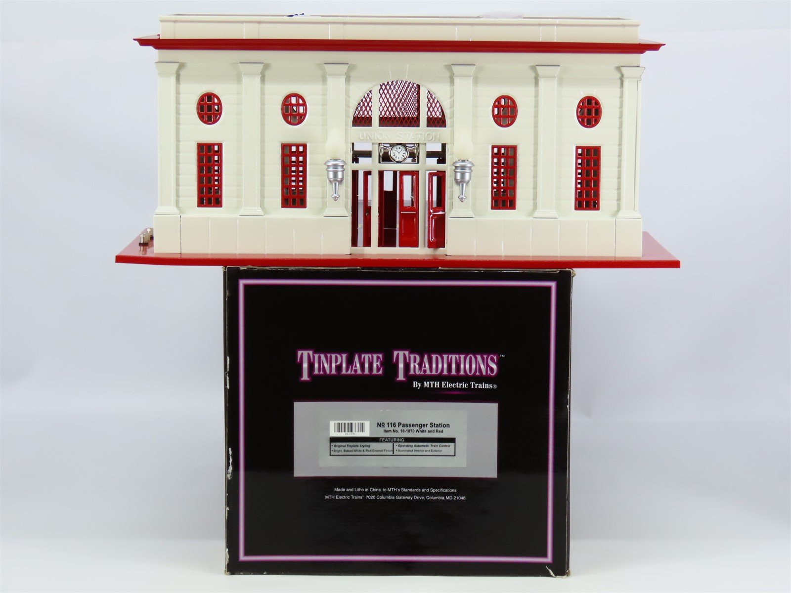 Standard Gauge MTH 10-1070 Tinplate Passenger Station #116