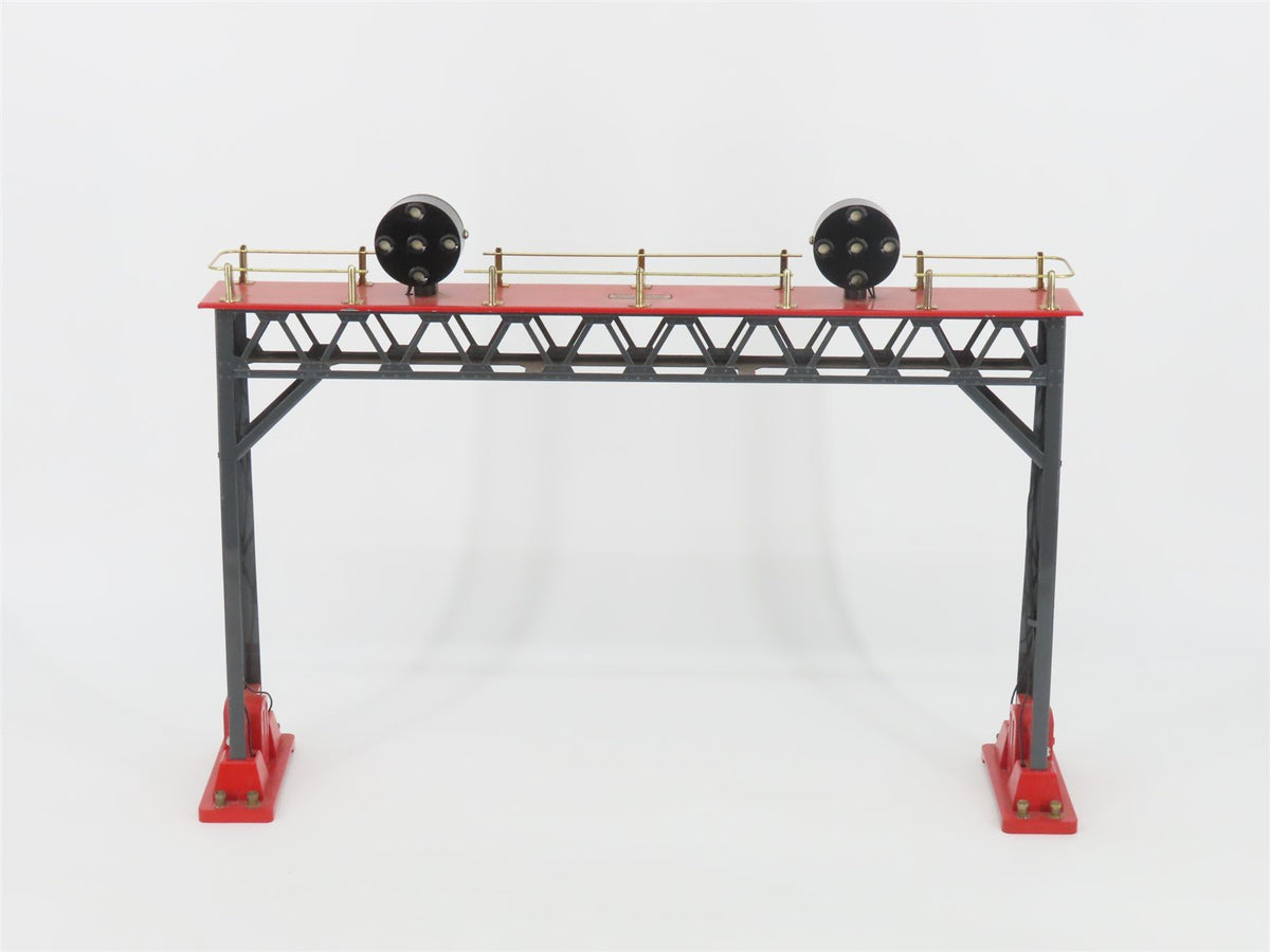 Standard Gauge Lionel 6-51900 4400N Signal Bridge &amp; 4400C Control Panel