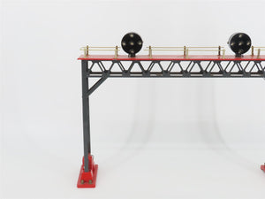 Standard Gauge Lionel 6-51900 4400N Signal Bridge & 4400C Control Panel