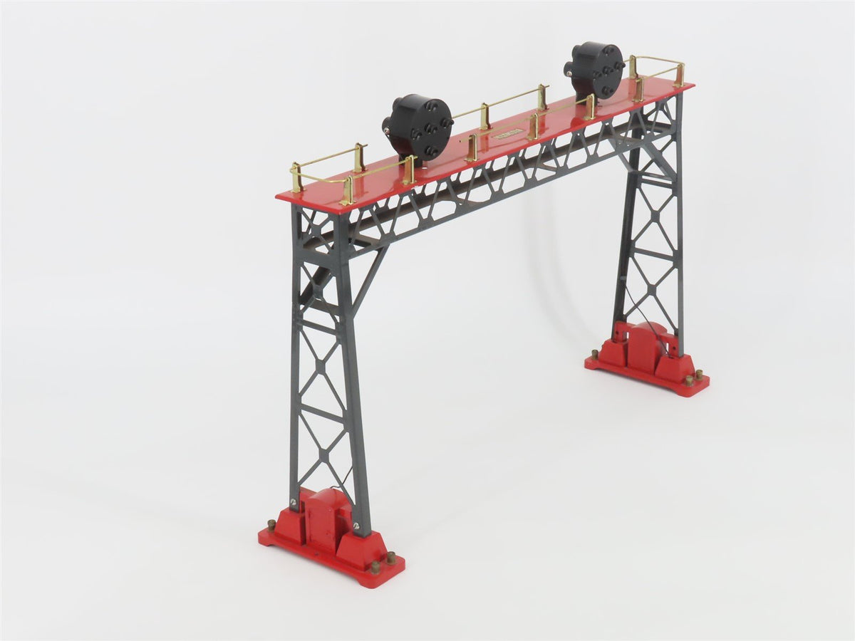 Standard Gauge Lionel 6-51900 4400N Signal Bridge &amp; 4400C Control Panel