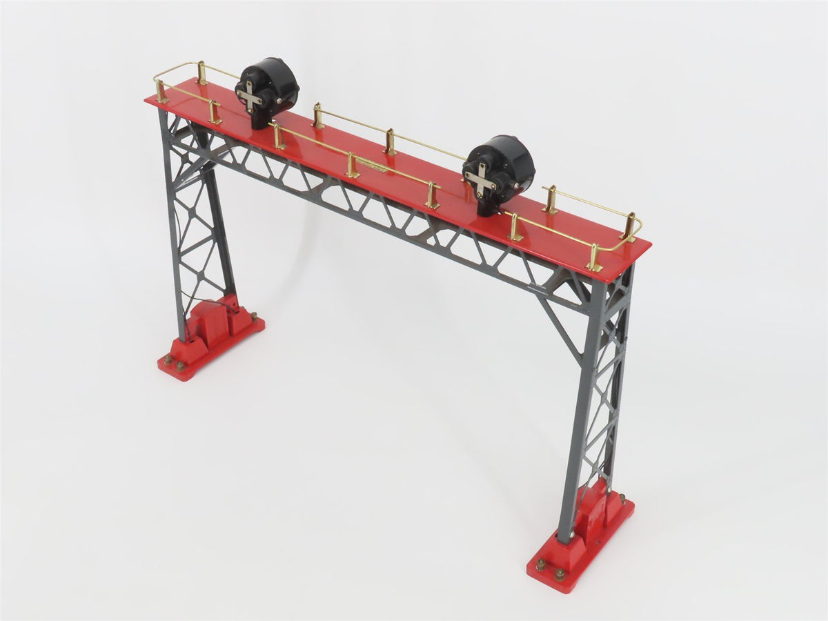 Standard Gauge Lionel 6-51900 4400N Signal Bridge &amp; 4400C Control Panel