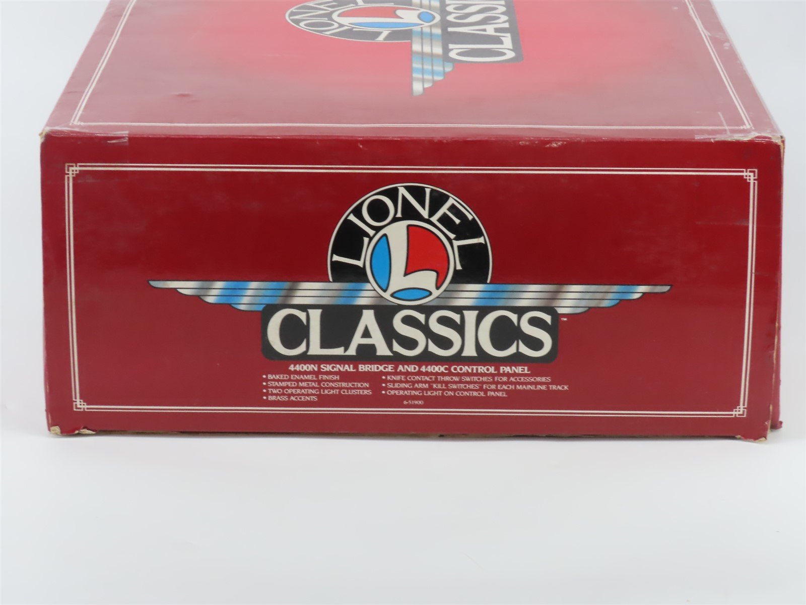 Standard Gauge Lionel 6-51900 4400N Signal Bridge & 4400C Control Panel