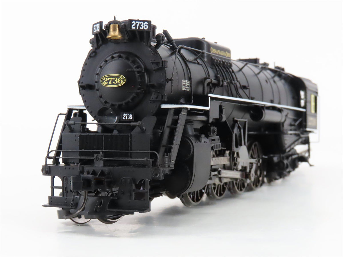 HO Proto 2000 Heritage 30012 C&amp;O Chesapeake &amp; Ohio 2-8-4 Steam #2736 - DCC Ready