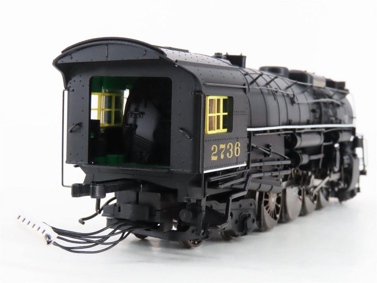 HO Proto 2000 Heritage 30012 C&amp;O Chesapeake &amp; Ohio 2-8-4 Steam #2736 - DCC Ready