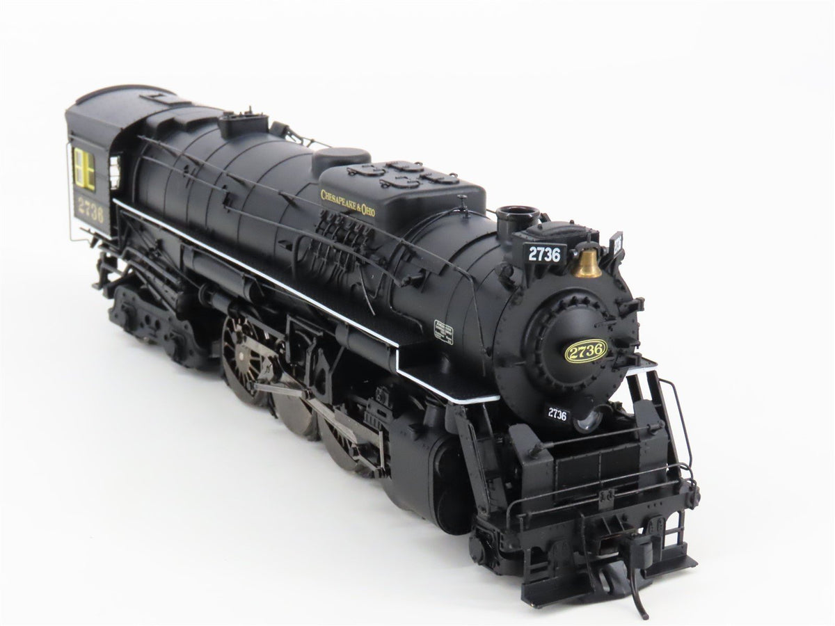 HO Proto 2000 Heritage 30012 C&amp;O Chesapeake &amp; Ohio 2-8-4 Steam #2736 - DCC Ready