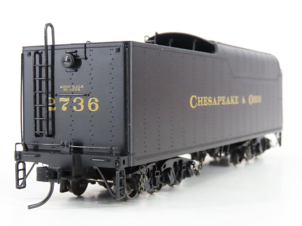 HO Proto 2000 Heritage 30012 C&amp;O Chesapeake &amp; Ohio 2-8-4 Steam #2736 - DCC Ready