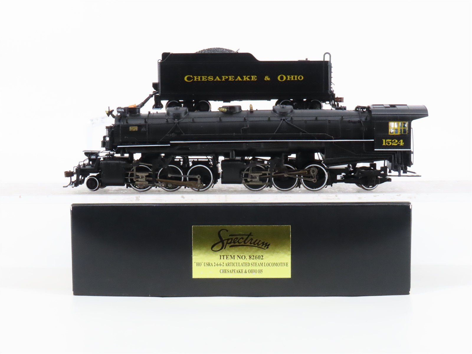 HO Bachmann Spectrum 82602 C&O USRA 2-6-6-2 Articulated Steam #1524 - DCC Ready