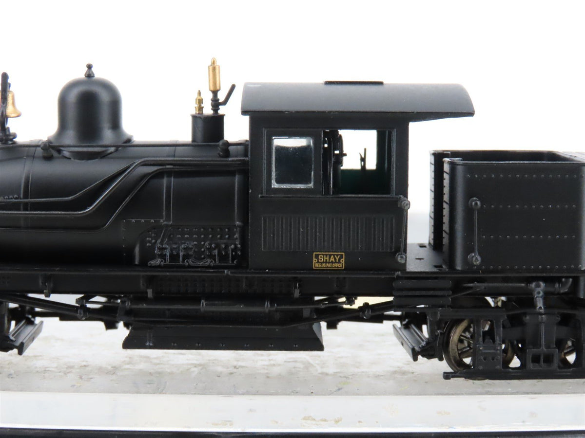 HO Bachmann Spectrum 81901 Unlettered 80-Ton 3-Truck Shay Steam - DCC Ready