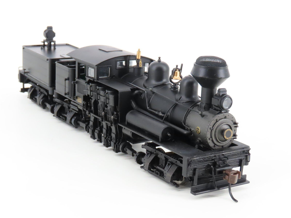 HO Bachmann Spectrum 81901 Unlettered 80-Ton 3-Truck Shay Steam - DCC Ready