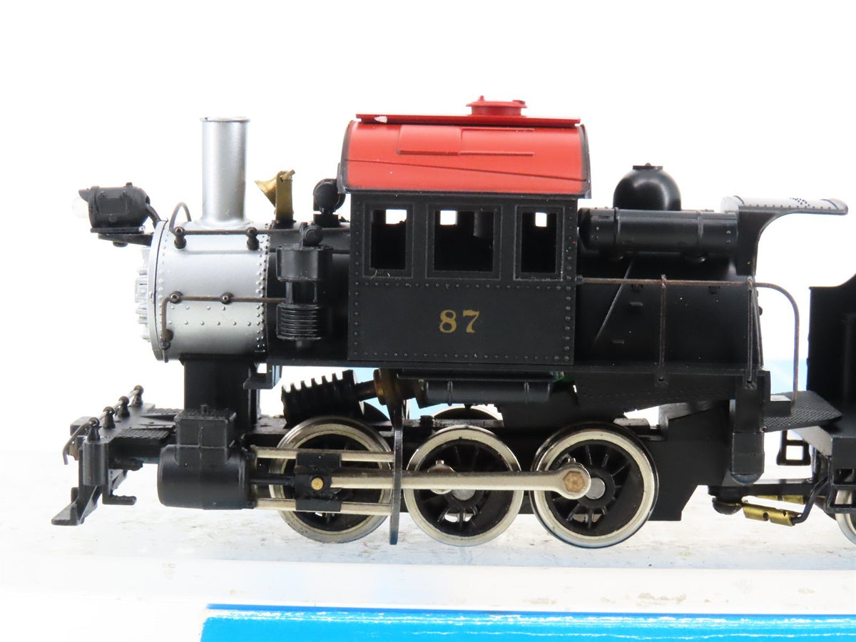 HO Mantua 338-025 B&amp;O Baltimore &amp; Ohio 0-6-0 B8a Camelback Steam Switcher #87