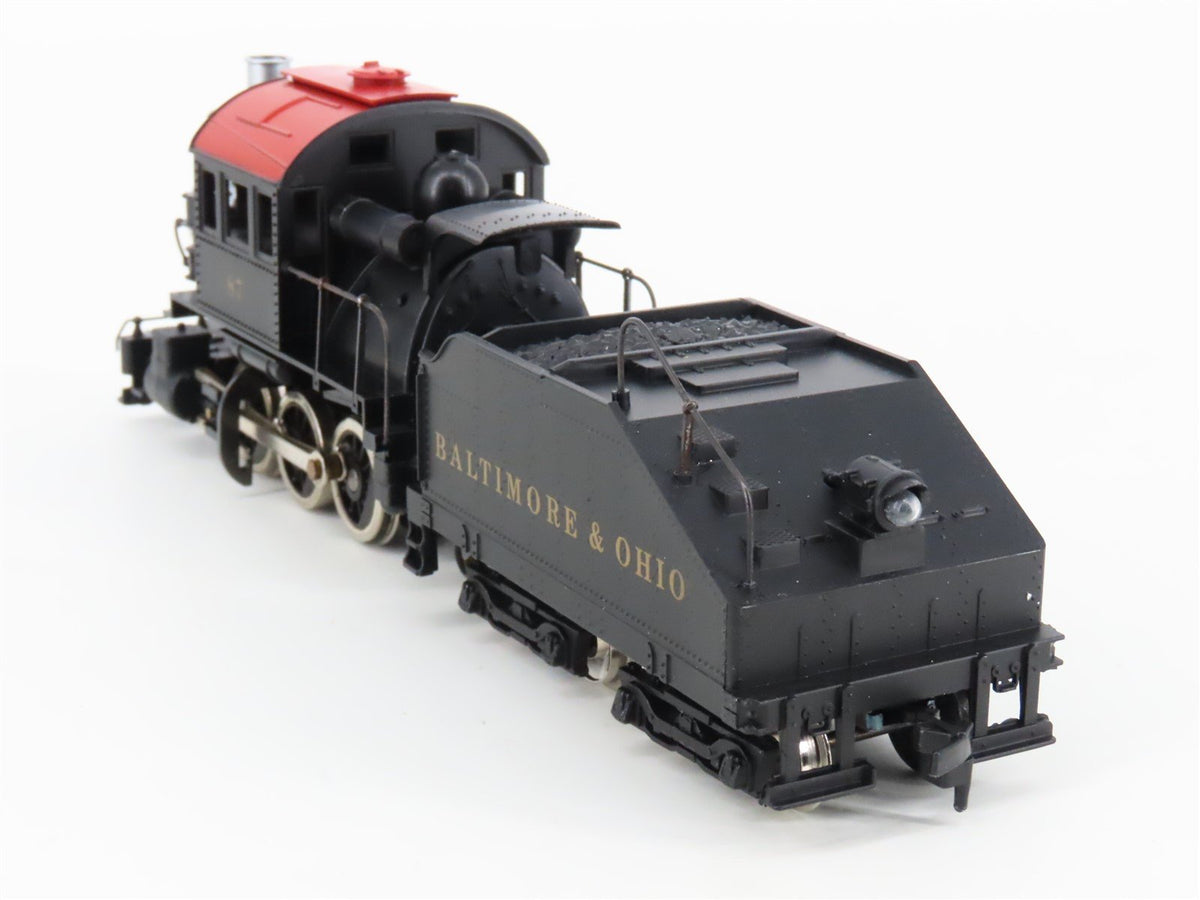 HO Mantua 338-025 B&amp;O Baltimore &amp; Ohio 0-6-0 B8a Camelback Steam Switcher #87