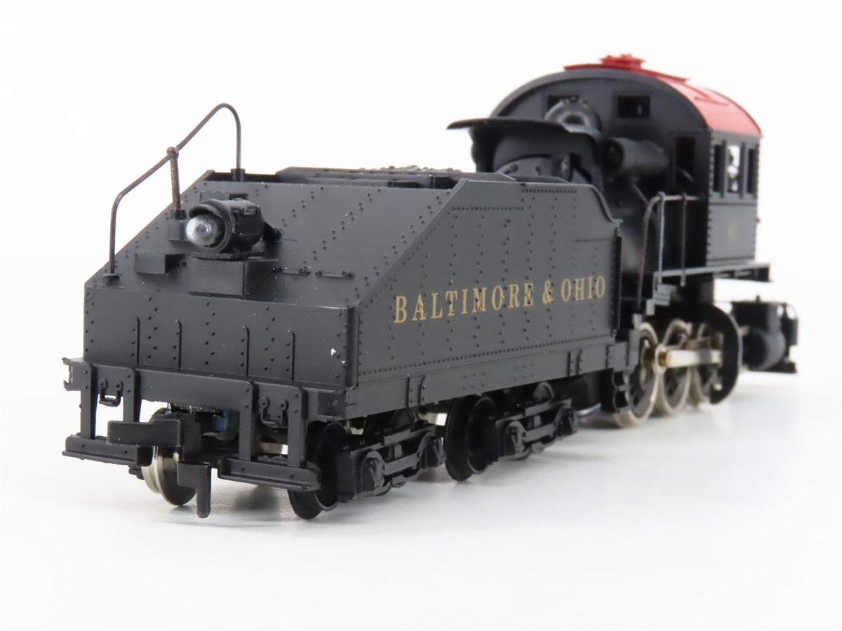 HO Mantua 338-025 B&amp;O Baltimore &amp; Ohio 0-6-0 B8a Camelback Steam Switcher #87