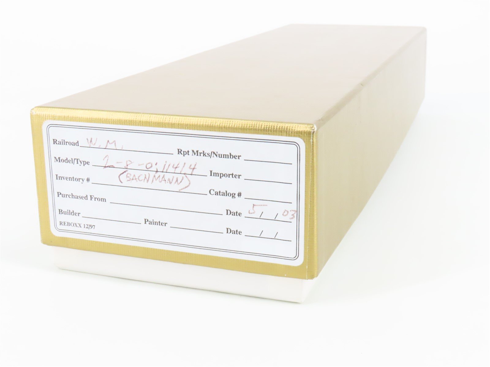 HO Bachmann Spectrum WM 